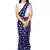 Girls Blue Readymade Saree With White Blouse For Wedding Wear 