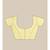 Ada Hand Embroidered Yellow Cotton Lucknow Chikan Saree With Blouse-A311181