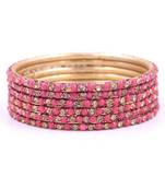 Pink bangles-and-bracelets
