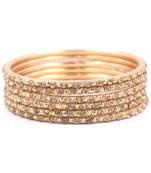 Gold bangles-and-bracelets