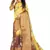 yellow artsilk floralprint  sarees
