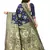 blue artsilk zariwork  sarees