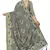 Grey Art Silk   Embroidered    Saree With Blouse For Women
