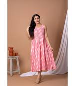 En Vogue Ikat Dress With Smoking