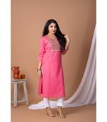 En Vogue Embroidered Kurta With Princess Cut