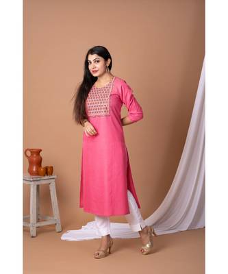 En Vogue Embroidered Kurta With Princess Cut 2
