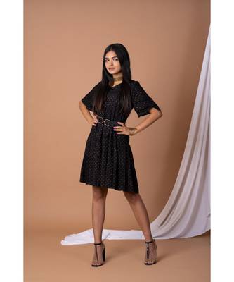 En Vogue Viscose Butti Weave Dress 1