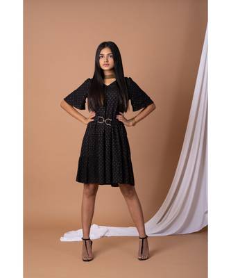 En Vogue Viscose Butti Weave Dress 2
