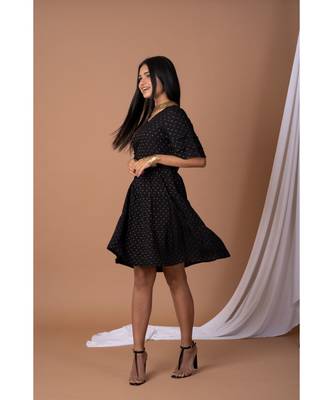 En Vogue Viscose Butti Weave Dress 6