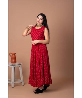 En Vogue Printed Dress With Adjustable Belt 1