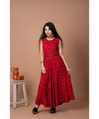 En Vogue Printed Dress With Adjustable Belt 4