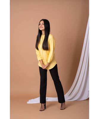 En Vogue Solid Linen Shirt 5