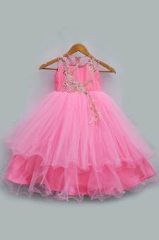 Baby Pink Embroidery Gown