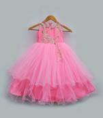 Baby Pink Embroidery Gown