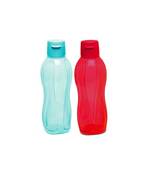 Tupperware Spill -Proof Aquasafe Fliptop Bottle 750ml (Red,Blue)(Pack of 2)