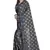 Grey Art Silk   Printed  Saree With Blouse For Women