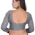 Grey Art Silk   Printed  Saree With Blouse For Women