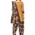 brown synthetic dress-materials