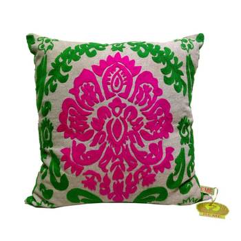 Bold Embroidered Cushion Cover 1