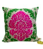 Bold Embroidered Cushion Cover