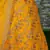 Glamorous Mustard Dori, Zari, and Sequins Embroidered Thai Silk fabric wedding lehenga for bride