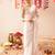 White Hand Embroidered Georgette Lucknowi Chikankari Saree With Blouse