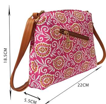 Ffc Stylish Sling Cotton Bag For Womnan And Girls 4