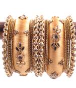 Gold bangles-and-bracelets