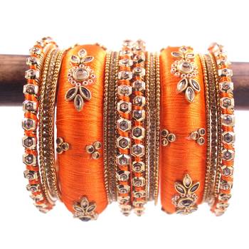 Orange bangles-and-bracelets 1