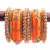 Orange bangles-and-bracelets