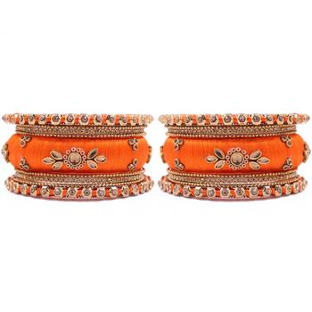 Orange bangles-and-bracelets 2