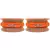 Orange bangles-and-bracelets