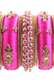 Pink bangles-and-bracelets