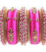 Pink bangles-and-bracelets