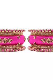 Pink bangles-and-bracelets