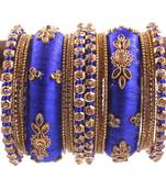 Blue bangles-and-bracelets