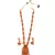 Gold plated Stone Studded Necklace Set