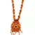 Gold plated Stone Studded Necklace Set