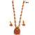 Gold plated Stone Studded Necklace Set