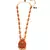 Gold plated Stone Studded Necklace Set