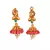 Gold plated Stone Studded Necklace Set