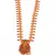 Gold plated Stone Studded Long and Short Necklace Set With Earings