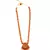 Gold plated Stone Studded Long and Short Necklace Set With Earings