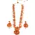 Gold plated Stone Studded Necklace Set
