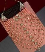 Orange necklace-sets