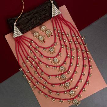 Pink necklace-sets 1