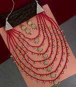 Pink necklace-sets