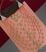 Orange necklace-sets