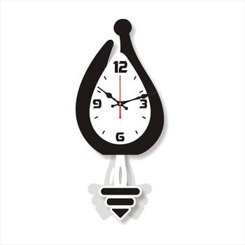 Fashion Kreza Acrylic Analog Wall Clock 2