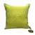 Crochet Patterned Cushion Cover In Lime
